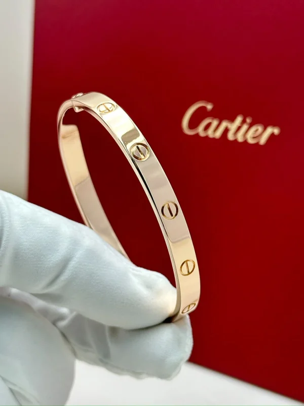 Cartier-Love-Rose-Gold-Bracelet-18k-Rose-Gold-Classic-Model-18