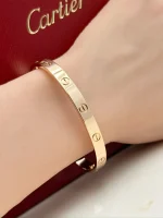 Cartier-Love-Rose-Gold-Bracelet-CRB6067418-18k-Rose-Gold-Hand