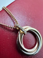 Cartier-Trinity-Medium-Model-Pendant-B7224814-18k-Yellow-Rose-White-Gold-Diamonds-Near