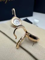 Chopard-Happy-Spirit-Diamond-Earrings-18k-Rose-Gold-White-Gold-Lock