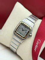 Santos-De-Cartier-Galbee-Watch-Yellow-Gold-Stainless-Steel-Small-Model-Side