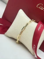 Santos-de-Cartier-Chain-Bracelet-B6021300-18k-Yellow-Gold-Medium-Side