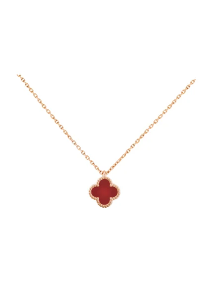Van-Cleef-And-Arpels-Sweet-Alhambra-Rose-Gold-Pendant-VCARN59M00-Red-Carnelian-40