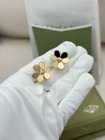 Van-Cleef-Arpels-Frivole-Earrings-VCARB65900-18k-Yellow-Gold-Diamonds-Hand
