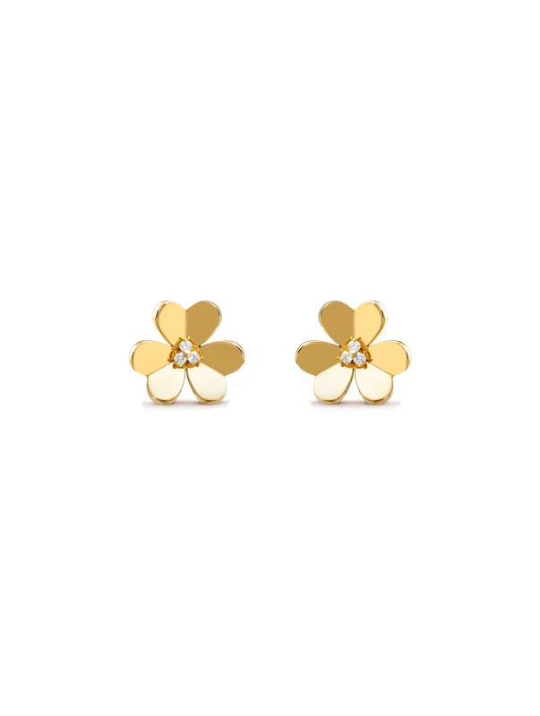 Van-Cleef-Arpels-Frivole-Earrings-VCARB65900-18k-Yellow-Gold-Diamonds-Large-Model