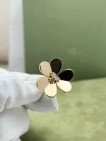 Van-Cleef-Arpels-Frivole-Earrings-VCARB65900-18k-Yellow-Gold-Diamonds-Single
