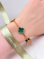 Van-Cleef-Arpels-Vintage-Alhambra-3-Malachite-Bracelet-VCARO7GQ00