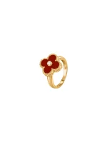 Van-Cleef-Arpels-Vintage-Alhambra-Ring-VCARD40800-Carnelian-Yellow-Gold-Diamond-51