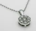 Chopard Happy Diamonds necklace pendant with a floating diamond on a fine chain