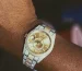 Rolex Pearlmaster 34 vs 39: a diamond-set gold watch on the wrist